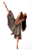Barefoot dancer